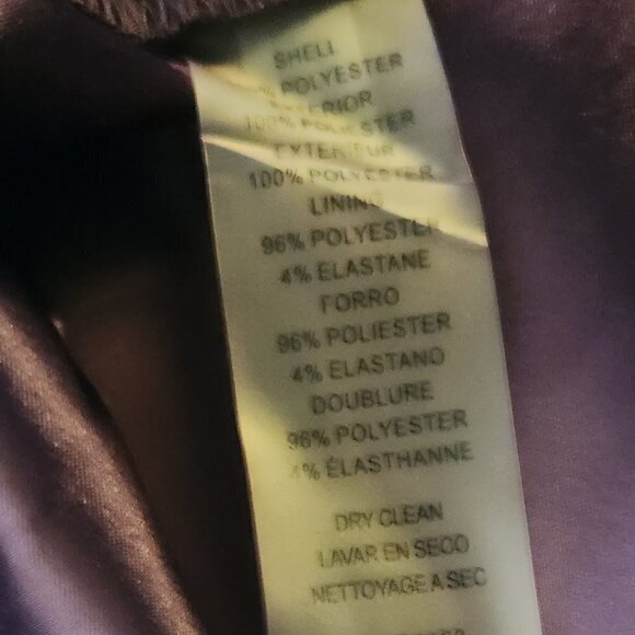 Vince Camuto Dark Plum Purple Dress. NWT. Size 14 - Picture 13 of 13